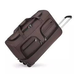 Bolsa de viagem de grande capacidade, tecido oxford, dobrável, repelente de água, resistente ao desgaste, bolsa de bagagem expansível, bolsa de negócios na internet