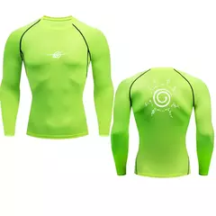 Camisa esportiva de compressão anime masculina, camiseta de ginástica secagem rápida, camiseta esportiva fitness, tops de elasticidade, camiseta masculina, verão, outono - Wolf Magazine