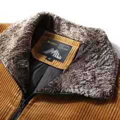 Masculino blusão térmico plus size masculino quente inverno veludo jaquetas e casacos gola de pele inverno jaqueta casual outwear
