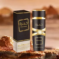 Fragrância de Longa Duração para Unisex, Notas Aromáticas Picantes, Eau de Parfum Spray, Fragrância Árabe Khamren, 250ml, 8.4FL.OZ na internet