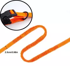Trela de cachorro mão livre para caminhada de animais de estimação trela reflexiva com trela de cachorro cinto peito cinta tração corda acessórios para cães - comprar online