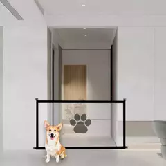 Cercas de barreira para animais de estimação, portátil, dobrável, malha respirável, cercas de segurança para cães e gatos, suprimentos para animais de estimação para garantir a segurança do animal de estimação - Wolf Magazine