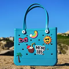 Gabgs-bolsa de praia para mulheres, eva cesta de praia, sacola de piquenique, bolsa impermeável - loja online