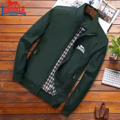 LONSDALE-Jaqueta Bomb bordada slim fit masculina, Gola de Beisebol, Alta Qualidade, Moda Casual, Primavera e Outono, M-6XL - loja online