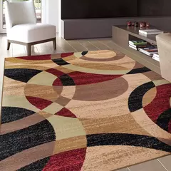 Tapete geométrico nórdico para sala de estar Tapetes de grande área Tapete de banheiro moderno Decoração luxuosa Mesa de sofá Tapis - Wolf Magazine