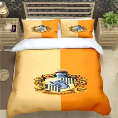 3d quente magia academia harry potter impressão conjuntos de cama suprimentos conjunto consolador adolescentes meninas dos desenhos animados gêmeo único presente do miúdo