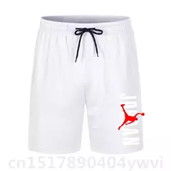Esporte e lazer malha shorts, calças de praia para uso diário, moda, novo