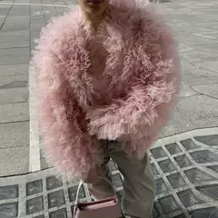 Cardigã de renda monocromático feminino, manga comprida, decote em v, solto e sexy, casacos femininos vintage, elegante e sexy, inverno e outono 2024 na internet