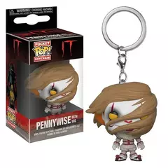Funko pop pennywise bolso chaveiro com peruca com balão com pernas de aranha figuras de ação coleção modelo brinquedos para presente do miúdo - loja online