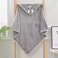 Toalha de banho com capuz de bebê recém-nascido, roupão infantil, envoltório Swaddle infantil, cobertor super macio, quente, dormindo, meninos, meninas, criança - loja online