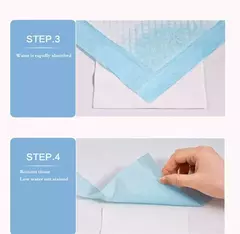 1 pacote/20/40/50/100 pçs super absorvente fralda para animais de estimação cão treinamento xixi almofadas tapete descartável fraldas para cães gato esteira de superfície de secagem rápida