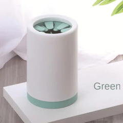 Pet pé lavadora copo de silicone macio pé copo gato pé limpeza balde cão pata limpador copo manual rápido pés lavagem mais limpo na internet