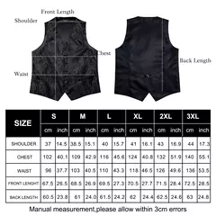 Festa de casamento ouro colete paisley floral jacquard colete masculino 4 pçs colete gravata lenço anel hanky abotoaduras conjunto dibangu - Wolf Magazine