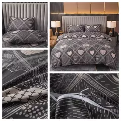 Poliéster Impresso Lixar Duvet Cover, Conjunto de cama Estilo Europeu, Quilt Cover, Pele Tecido Amigável, Queen Size, 3Pcs - comprar online
