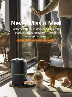 Alimentador automático para gatos, câmera inteligente para animais de estimação, dispensador de comida para gatos, 2.4g/5gwifi, controle por aplicativo tuya, alimentador automático para acessórios de cães e gatos - Wolf Magazine