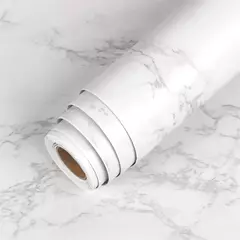 Imagem do Self-Adhesive Marble Vinyl Wallpaper, PVC, impermeável adesivos de parede, Papel de contato, DIY, banheiro, cozinha, armário, bancadas