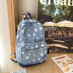 Cute Star Laptop Backpack para mulheres e homens, 17 Polegada, bolsa de faculdade, viagem, estudante de volta às aulas, Casual Bookbag na internet