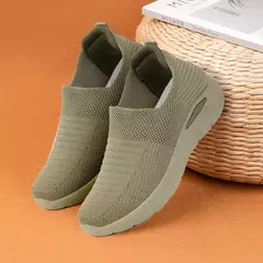 Tênis Flying Weave para mulheres, super leves, confortáveis sapatos vulcanizados, tênis respiráveis de malha feminina, verão - comprar online
