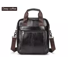 Westal Couro Genuíno Crossbody Messenger Bag, Sacos de Ombro dos homens, 13.3 "Laptop Pasta, Homem Bolsas, 8577 - Wolf Magazine