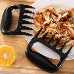 Ferramenta de cozinha com isolamento térmico e anti-escaldante, garra de urso, divisor de churrasco, divisor Palm, 2pcs - comprar online