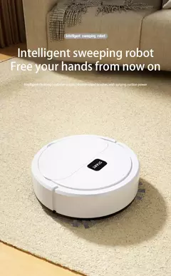 Xiaomi-Robô Varrição Inteligente, Mini Aspirador Silencioso, Escova Mop Sweep, Máquina de limpeza multifunções 3 em 1 para casa