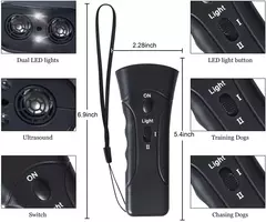 1pc Dog Repeller LED Ultrasonic De Cães Dispositivo Anti Barking Laser Dog Repeller Dispositivo De Treinamento - Wolf Magazine