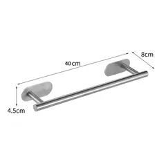 Barra De Toalha De Banho 304 Toalheiros De Aço Inoxidável Toalha Anel Toalha Suporte Do Papel Higiênico Escovado Ouro Banheiro Hardware Acessórios Set - Wolf Magazine