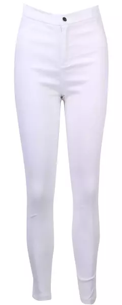 Perneiras femininas de cintura alta, jeans stretch, calça lápis rosa, 2024 - Wolf Magazine