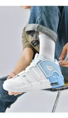 Sapatos respiráveis para homens Tênis de corrida de maratona, tênis de basquete ao ar livre, calçados esportivos casuais tamanho grande, inverno - comprar online