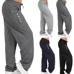 Calças casuais soltas para mulheres, calças jogger, leggings, plus size, preto, cinza, primavera, outono, 2023 na internet
