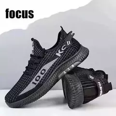 Sapatos casuais de trabalho de baixo nível antiderrapante com sola macia, sapatos de malha respirável, pano de primavera e outono - Wolf Magazine