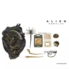 Neca alienígena romulus figura alienígena acessórios kit anime figura de ação modelo boneca brinquedo do miúdo presente aniversário natal - comprar online