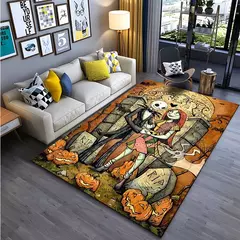 Disney-Pesadelo Antes do Natal Tapete Antiderrapante, Tapete Jack Area, Tapete para Casa, Sala de Estar, Quarto, Sofá, Cozinha, Filme - Wolf Magazine