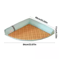 Lavável antiaderente gato arrefecimento Mat, Cama do cão removível, Canis camas, Mantenha seu animal de estimação fresco, Verão