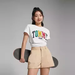 Camiseta de gola redonda de manga curta feminina, camisa de algodão respirável, camisa esportiva casual estampada, plus size, moda verão