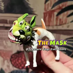 7cm a máscara estátua do cão decorações de mesa a coleção máscara filme personagem na moda figura modelo brinquedo kawaii crianças presente