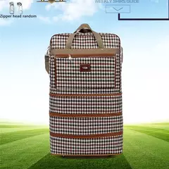 Mochila de rodas extra grande expansível, bolsa durável durável, multicamada para fácil viagem e armazenamento, fim de semana ou fim de semana - Wolf Magazine