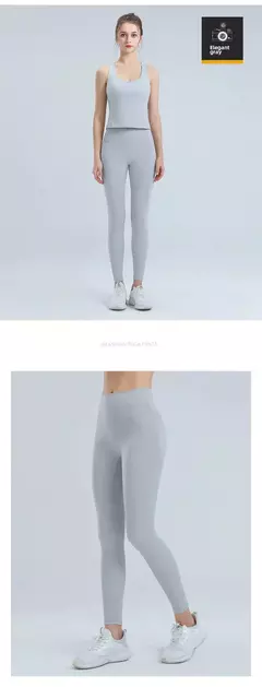 Imagem do Leggings de cintura alta para mulher, calças apertadoras, corrida, Fitness, Treino, Lulu, Fábrica original, Naked Feeling, Lixar, Novo, 2022, Lulu