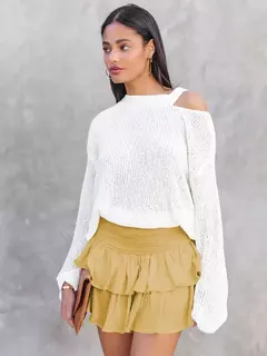 Mini-saia linha A feminina, cintura baixa, fina, monocromática, que combina tudo, casual, doce, sexy, streetwear de moda feminina, verão, Y2K
