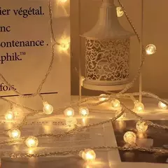Snowflake LED String Lights para decoração de casa, Fairy Lamp, Árvore de Ano Novo, Jardim, Natal, 3m, 2024, 2025, Noel 6 - loja online