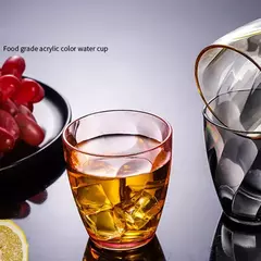 Óculos de plástico inquebráveis, copos de água, reutilizáveis, suco de frutas cerveja Champagne Cup for Bar, inquebrável, 390ml - Wolf Magazine