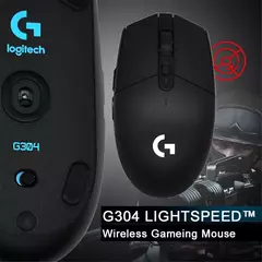 Logitech-g304 mouse gamer sem fio, sensor hero 12k, 12000dpi, 6 botões programáveis, compatível com pc e macos - Wolf Magazine