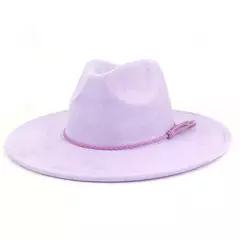 Chapéu Fedora de camurça para homens e mulheres, chapéu de feltro, Fedora clássico, chapéu de igreja, jazz, outono, inverno, 9,5 cm na internet