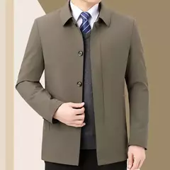 Casacos masculinos emendados de cor sólida soltos casuais, tops coreanos grandes, jaquetas com todo o fósforo, roupas da moda, outono, novo, 2023 - Wolf Magazine
