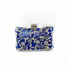 Shinny Glitter Evening Bags, Rhinestone Hard-Surface Box Bags, Bolsa de Ombro Elegante para Casamento Feminino, Banquete, Luxo - comprar online