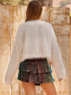Mini saias plissadas de lantejoulas de cintura alta para mulheres, festa africana, roupas de noite, roupas sensuais dashiki, primavera, verão, 2022 - loja online