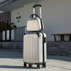 Conjunto de malas rolantes e bolsas de viagem com rodas giratórias 20 '' maleta de bagagem com carrinho de cabine grande capacidade na internet