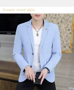 Alta qualidade blazer masculino multicolorido negócios casual elegante moda premium simples festa compras cavalheiro fino ajuste jaqueta
