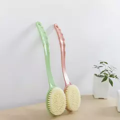 Imagem do Escova De Banho De Punho Longo, Purificador De Chuveiro, Escova De Limpeza Do Corpo, Esfoliação Acessórios Do Banheiro, Massageador De Pele Macia, 1Pc