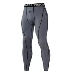 Calças de compressão elástica para homens Roupa esportiva masculina de ginástica, calças justas esportivas, jogging, músculo, verão